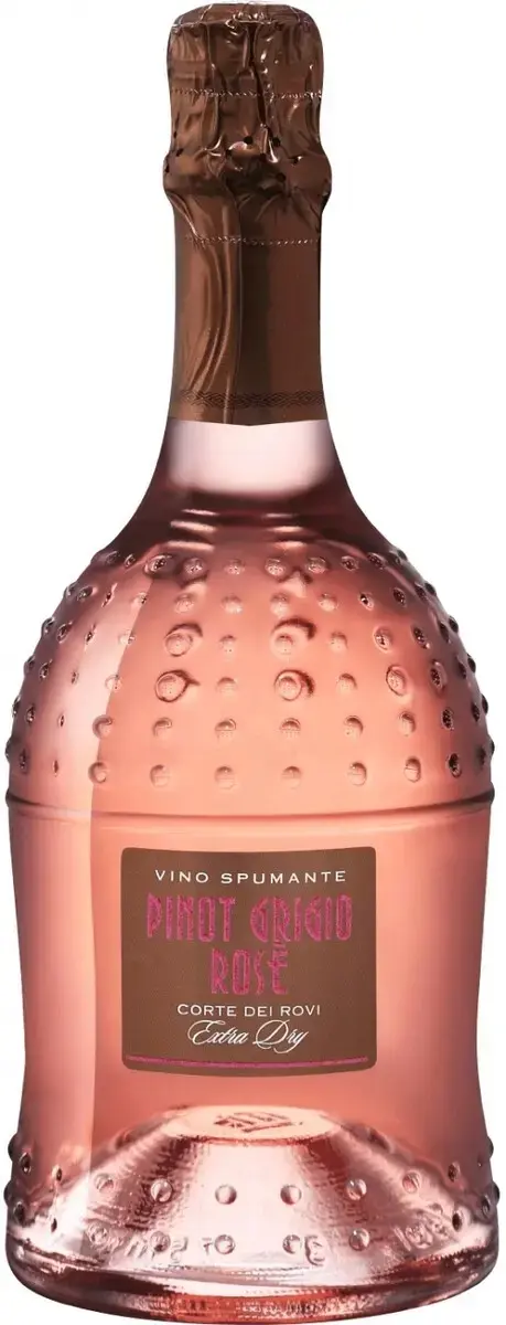Игристое вино Villa degli Olmi, "Corte dei Rovi" Pinot Grigio Rose Spumante Extra Dry 0.75 л