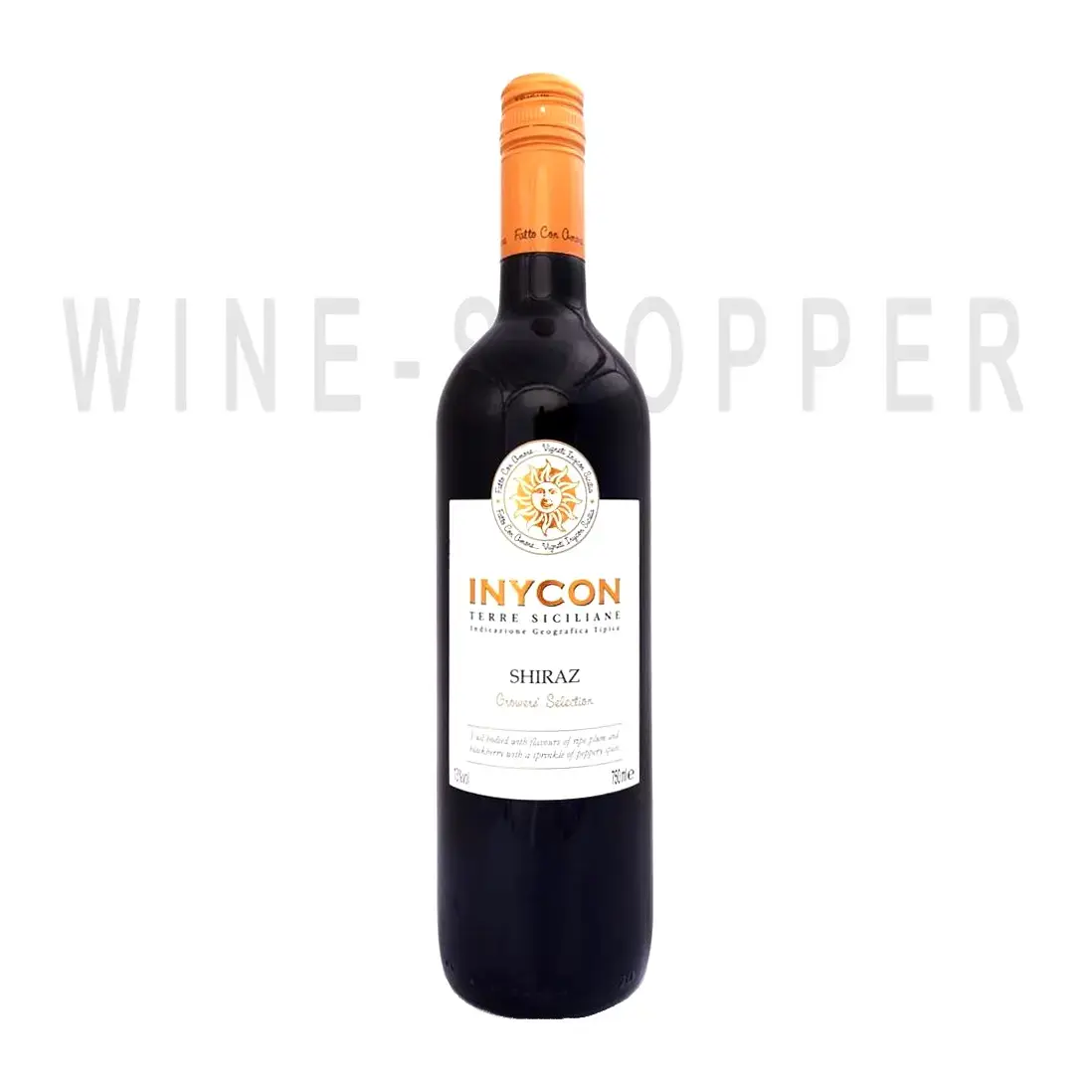 Вино Inycon, Growers Selection Shiraz, Terre Siciliane IGT 2015 0.75 л