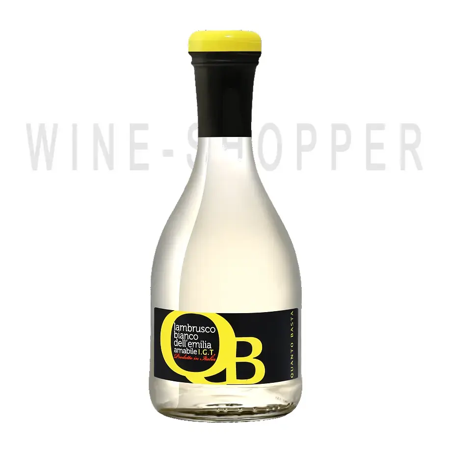 Игристое вино Quanto Basta Bianco Lambrusco Dell`Emilia IGT Cantine Riunite & Civ 0.2 л