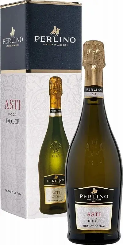 Игристое вино Perlino Asti DOCG, gift box, 0.75 л