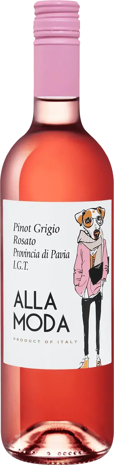 Вино Alla Moda Pinot Grigio Rosato Provincia di Pavia IGT San Matteo 2018 0.75 л