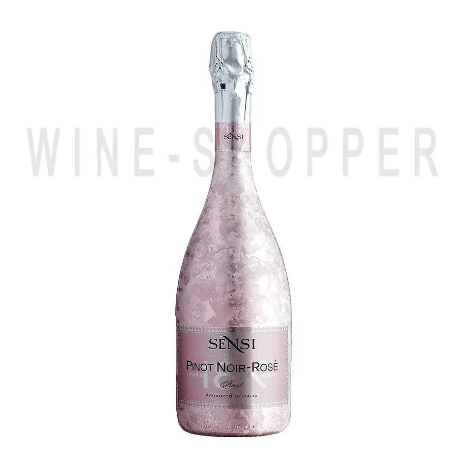 Игристое вино Sensi, 18К Pinot Noir Rose 0.75 л