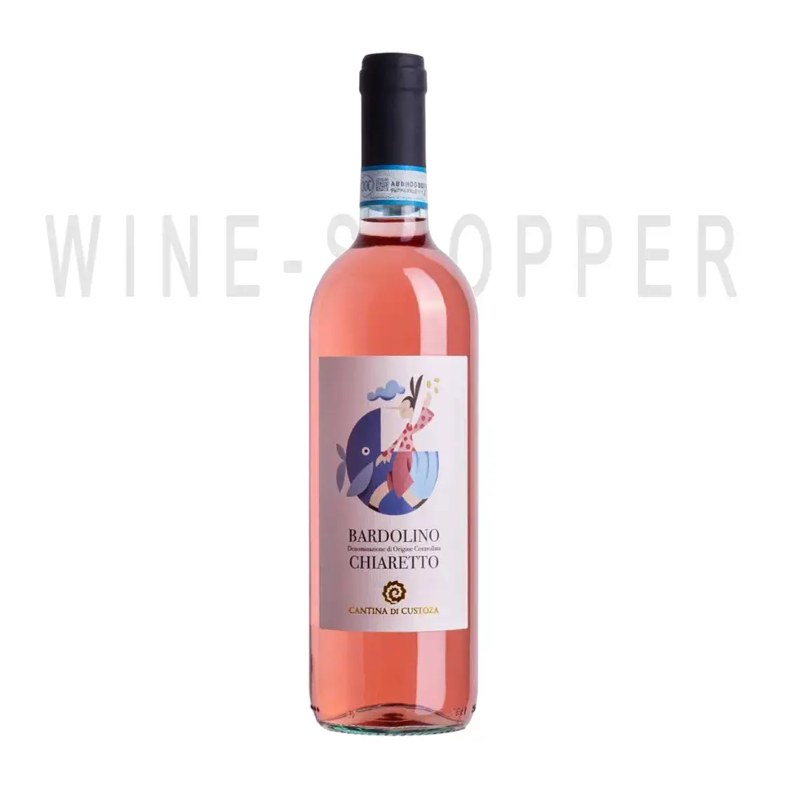 Вино Cantina di Custoza, Bardolino Chiaretto DOC 0.75 л