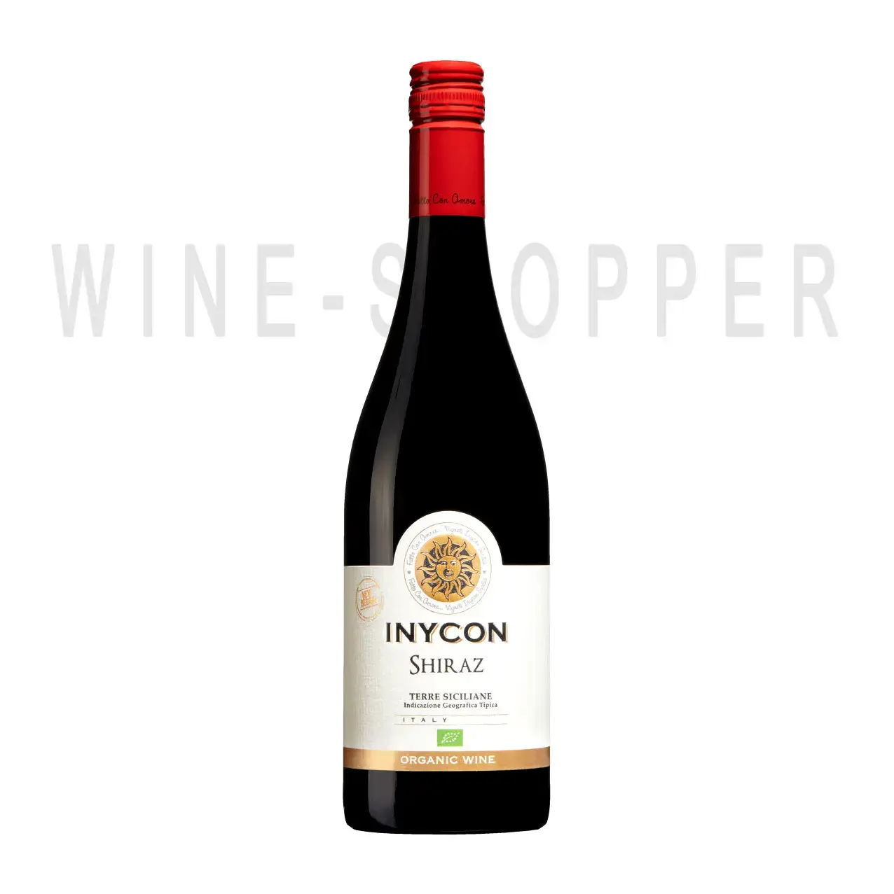 Вино Inycon, Shiraz Organic, Terre Siciliane IGT 2017 0.75 л