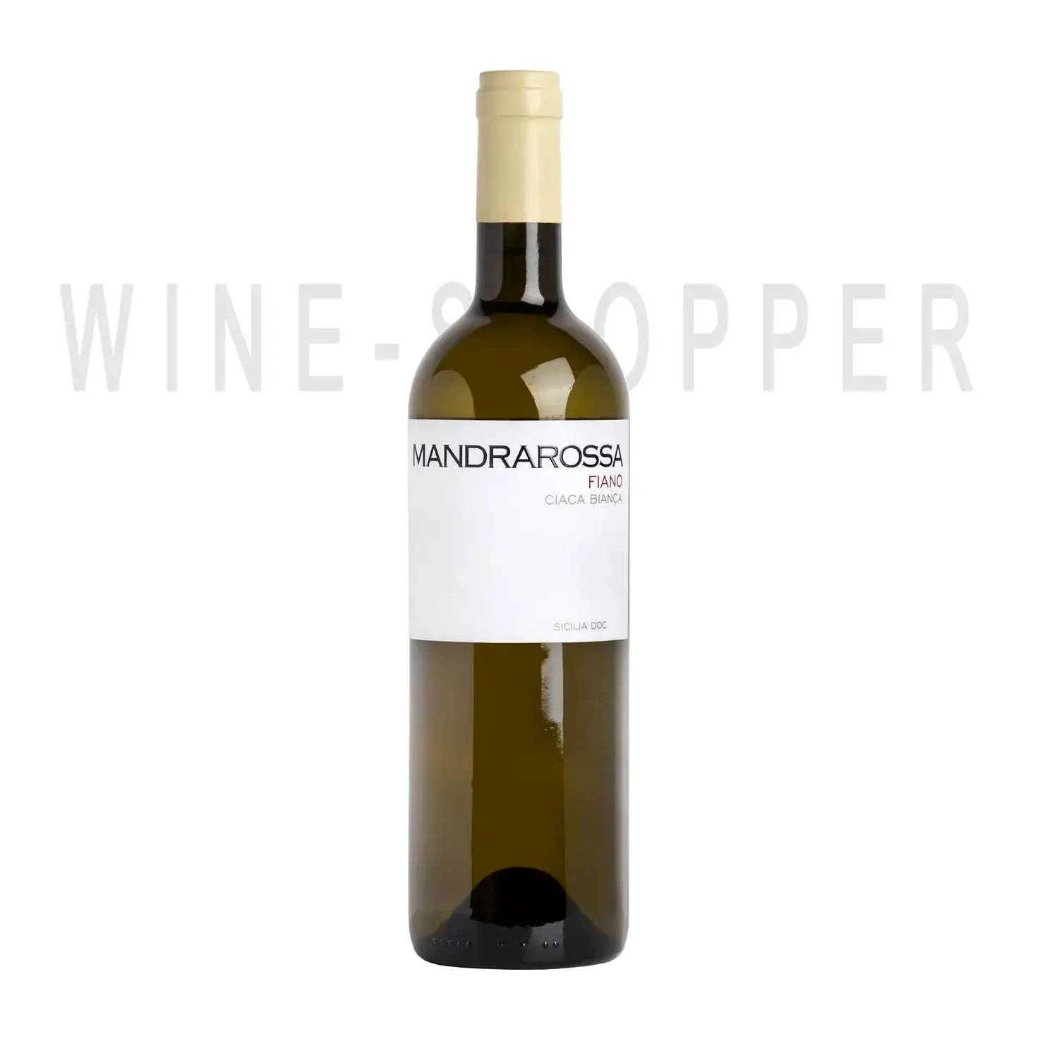 Вино Mandrarossa, Ciaca Bianca Fiano, Sicilia DOC 2017 0.75 л