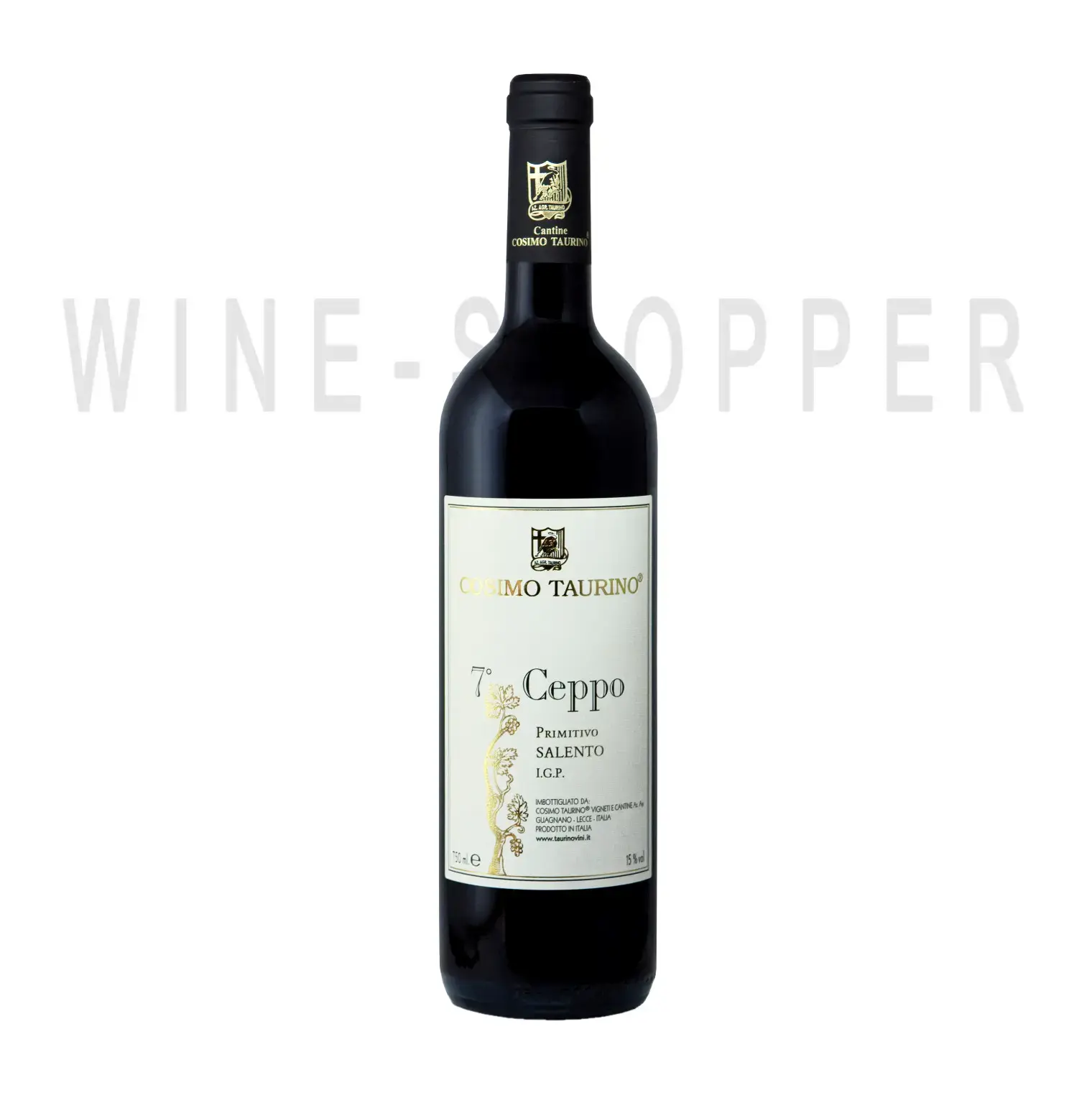 Вино Cosimo Taurino 7 Ceppo Primitivo Salento IGP, 0.75 л