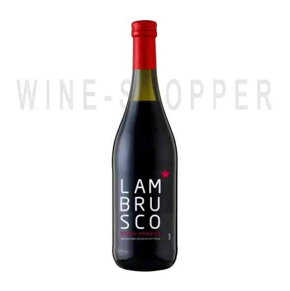 Игристое вино Contri Spumanti, Frizzante Rosso Amabile, Lambrusco dell'Emilia IGT 0.75 л