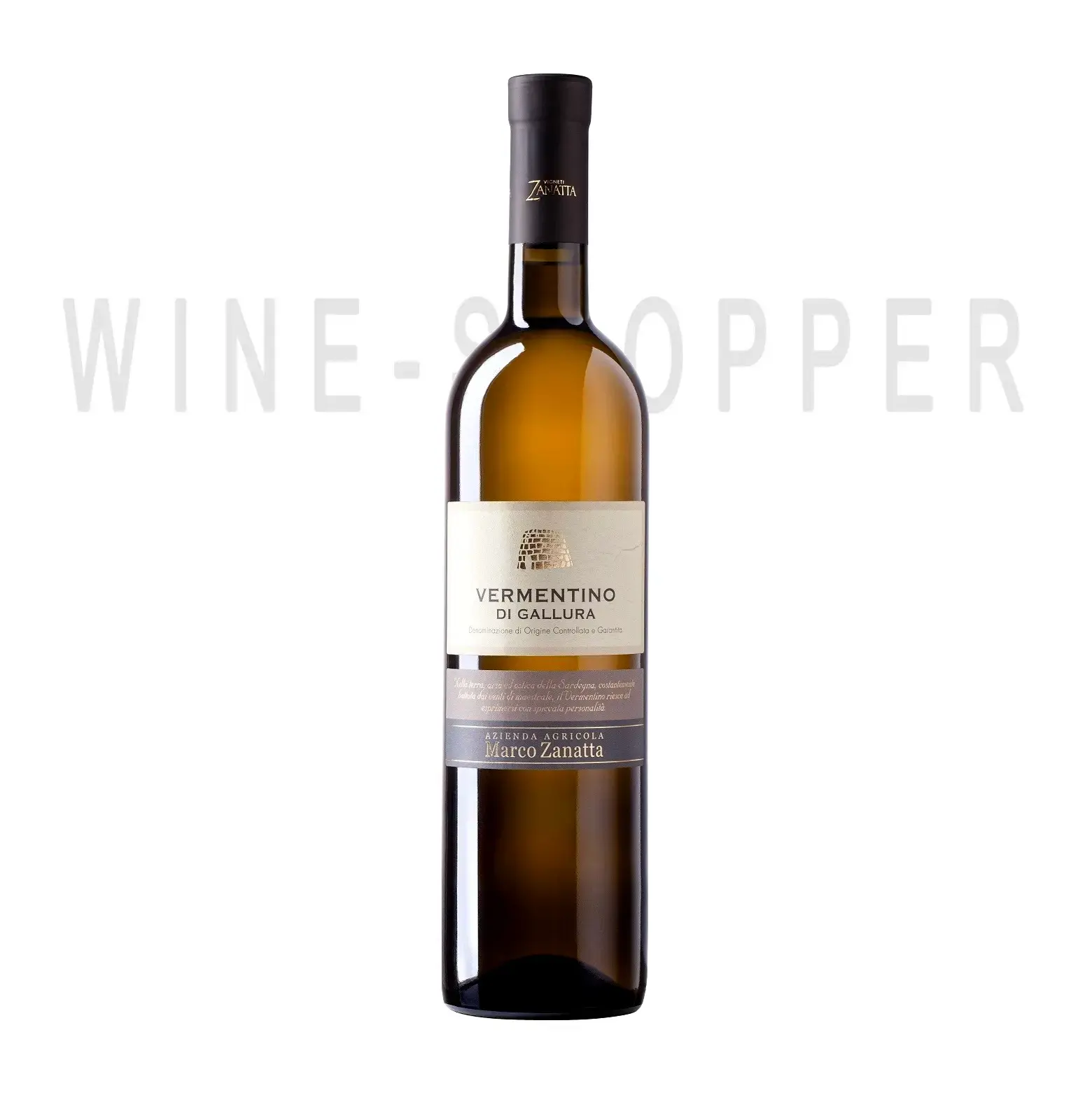 Вино Vigneti Zanatta, Vermentino di Gallura DOCG 0.75 л