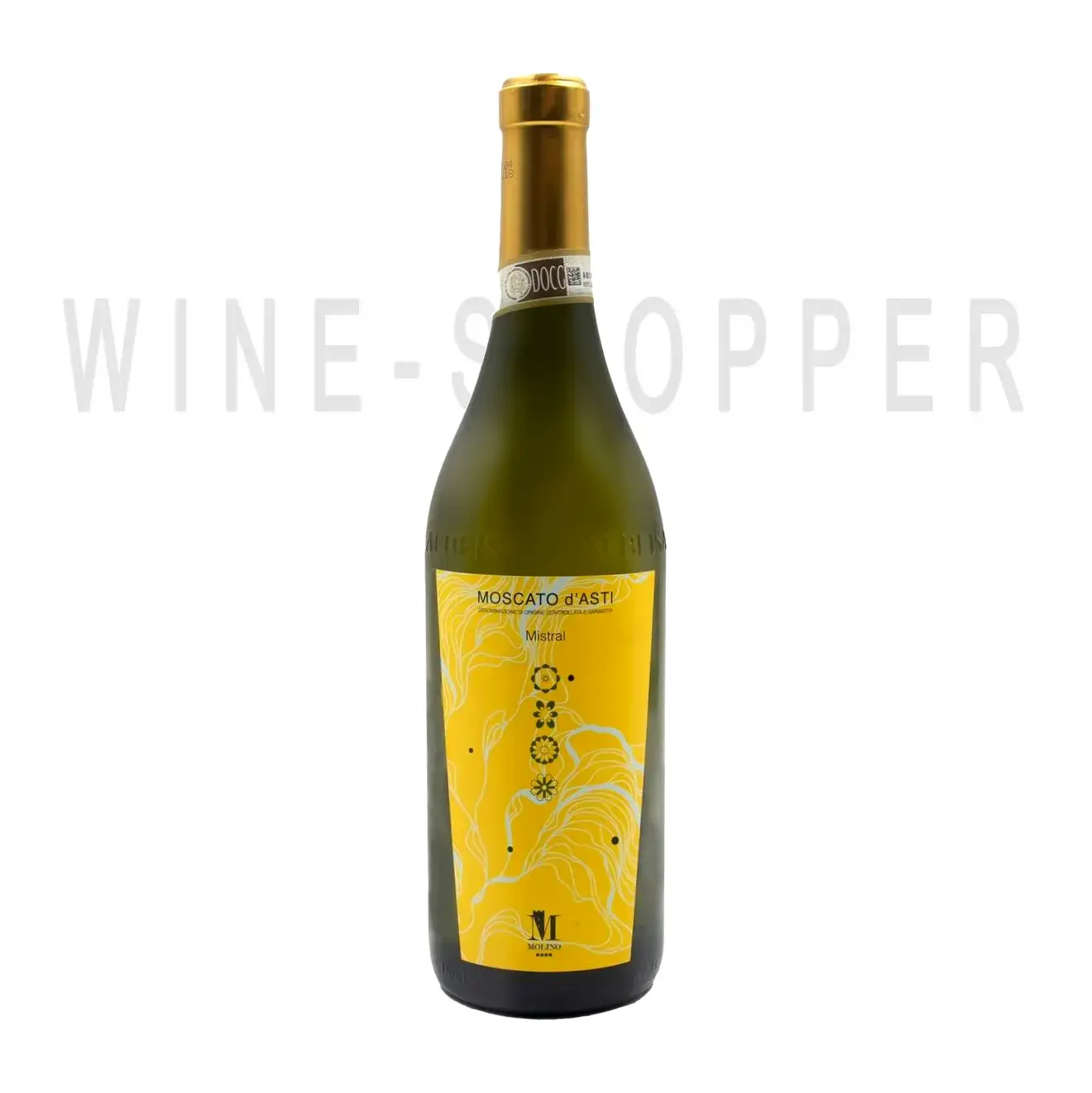Вино Molino, Moscato d'Asti Mistral DOCG 2017 0.75 л