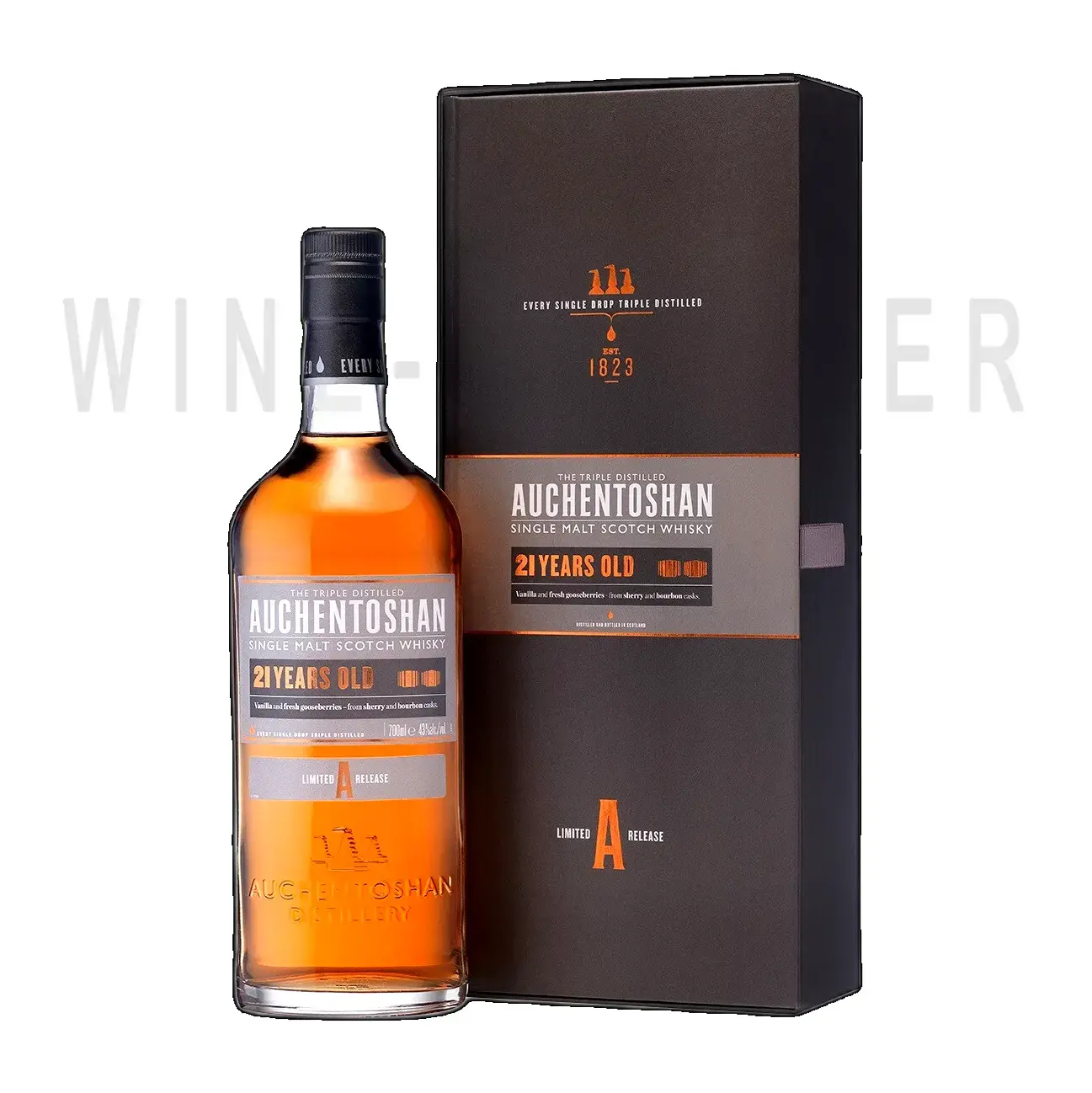 Виски Auchentoshan 21 Years Old in gift box 0.7 л