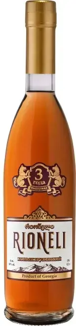 Коньяк Rioneli 3 Stars, 0.5 л