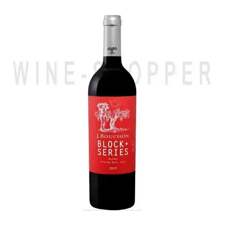 Вино Malbec Block Series J.Bouchon Maule Valley Vina J. Bouchon 2015 0.75 л