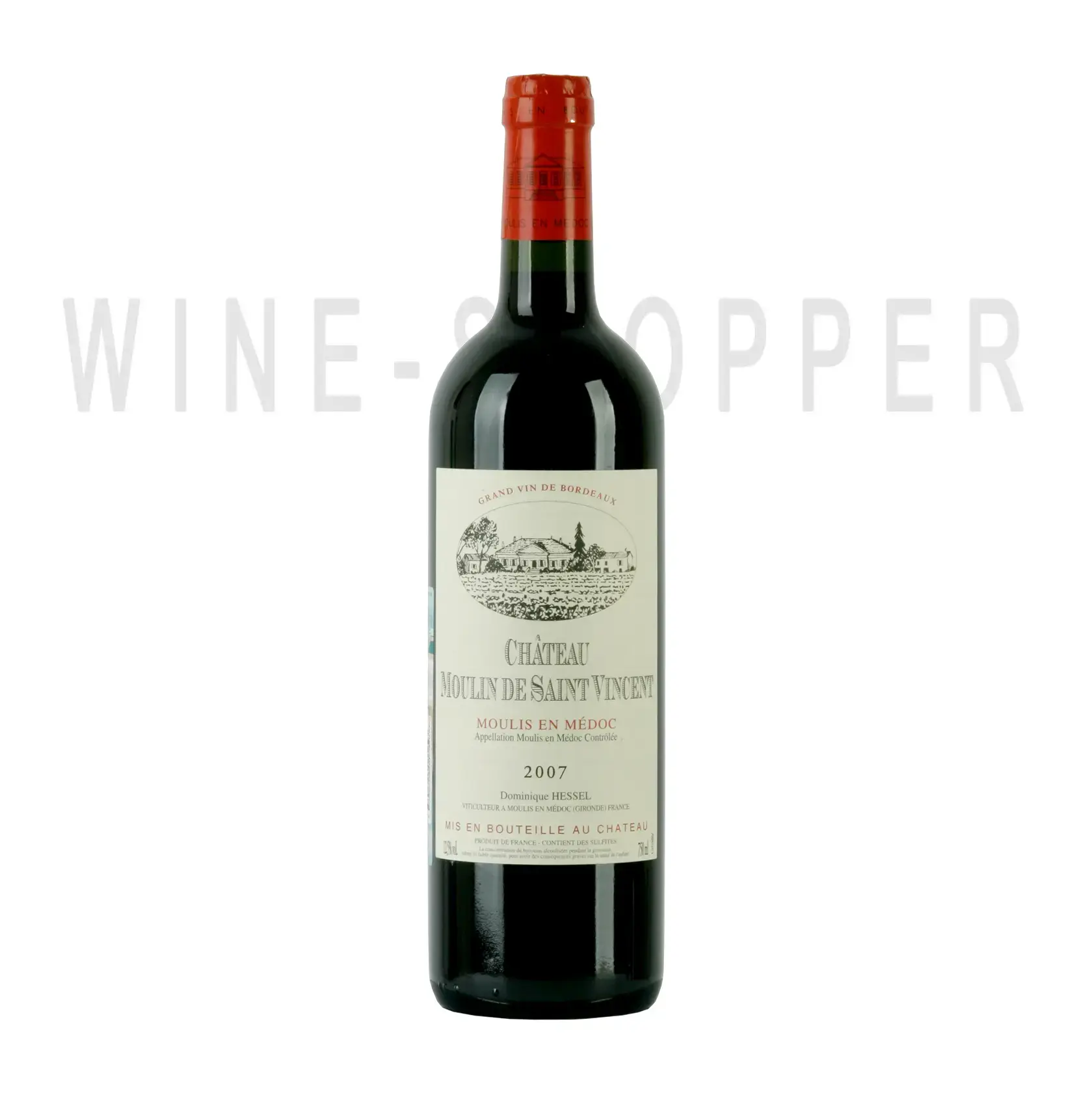 Вино Chateau Moulin de Saint Vincent Moulis en Medoc 0.75 л