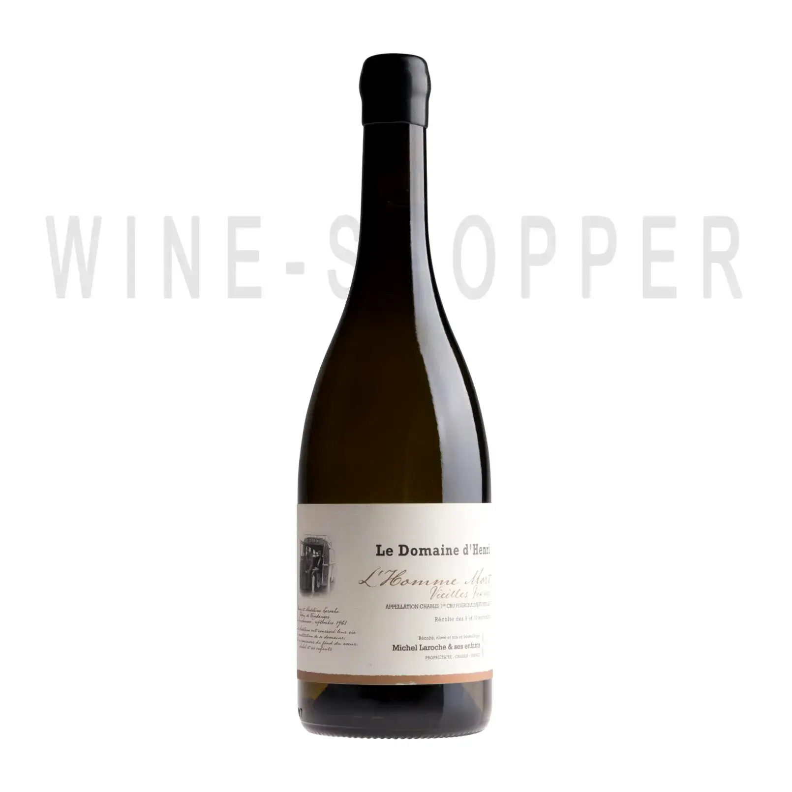 Вино Le Domaine d'Henri Chablis 1er Cru l'Homme Mort Vieilles Vignes AOC 2015 0.75 л