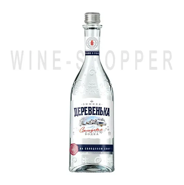 Водка Зимняя деревенька 0.25 л
