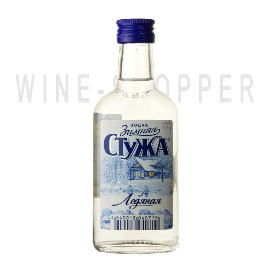 Водка Зимняя Стужа Ледяная 0.1 л 