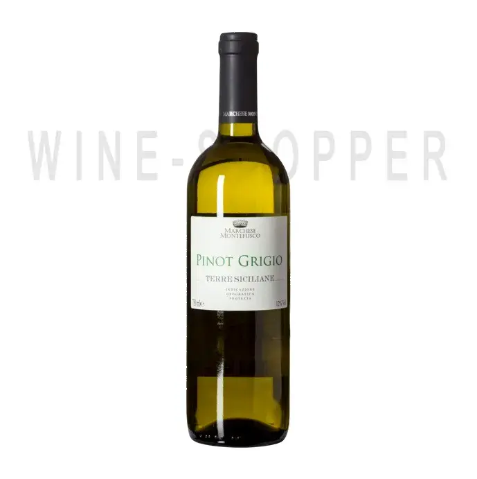 Вино Marchese Montefusco Pinot Grigio, Terre Siciliane IGP 2018 0.75 л