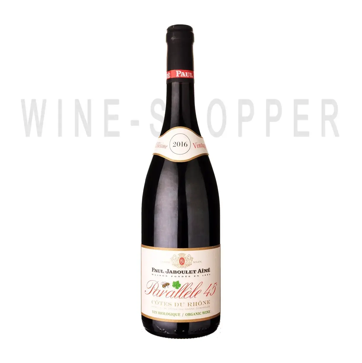 Вино Paul Jaboulet Aine, Parallele 45 Rouge, Cotes du Rhone 2016 1.5 л