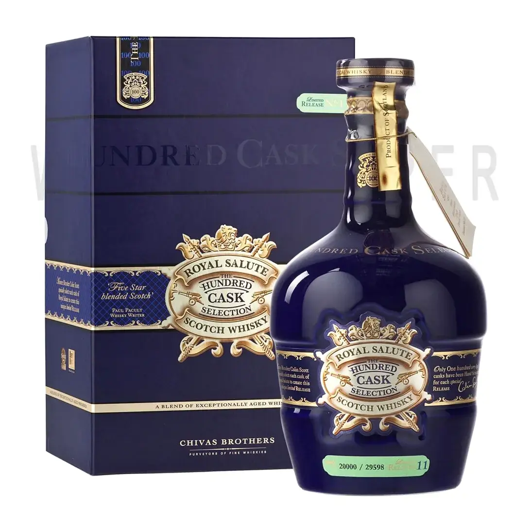 Виски Chivas Regal Royal Salute Hundred Cask Selection gift box 0.7 л