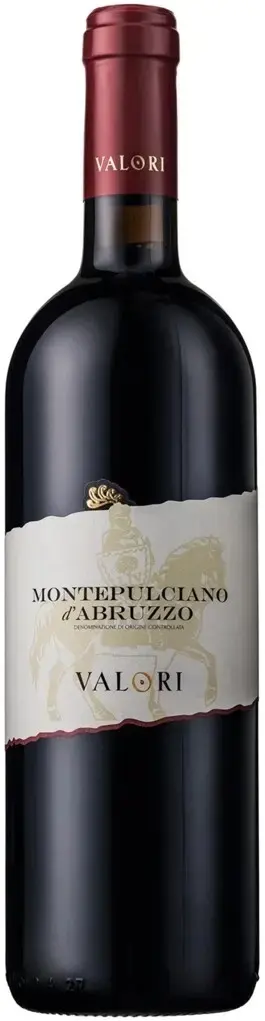 Вино Valori Montepulciano d'Abruzzo DOC, 2015, 0.75 л