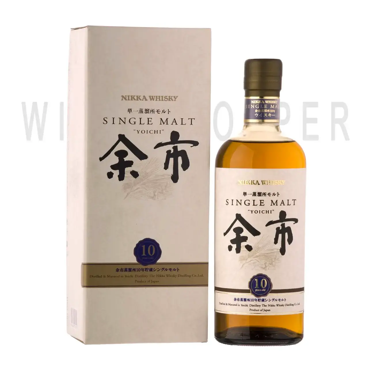 Виски Nikka Yoichi Single Malt 10 Years Old 0.7 л