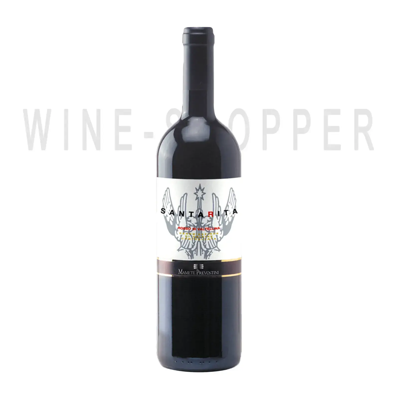Вино Mamete Prevostini, Santa Rita, Rosso di Valtellina DOC 2016 0.75 л