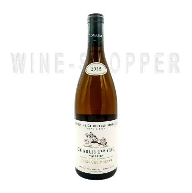 Вино Christian Moreau Pere et Fils, Chablis 1-er Cru Vaillon Cuvee Guy Moreau AOC 2015 0.75 л