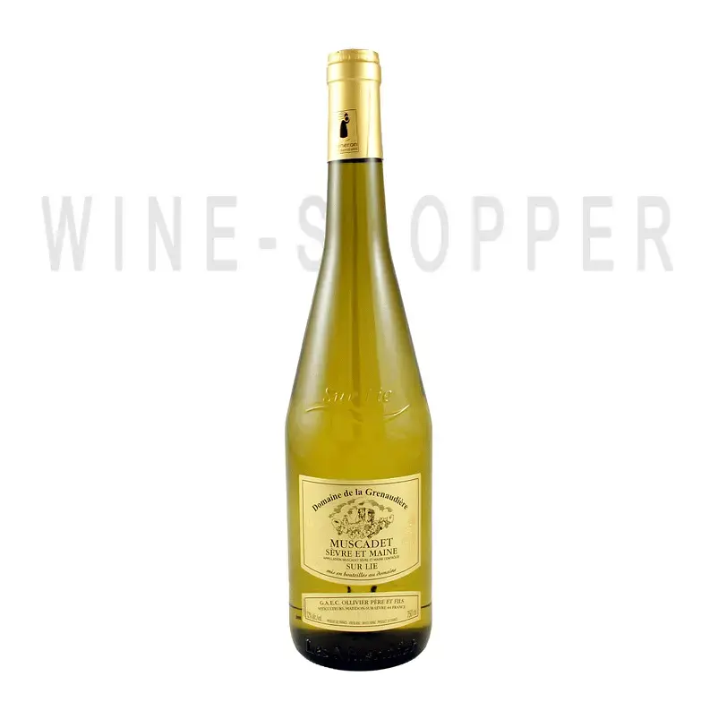 Вино Domaine de la Grenaudiere Muscadet de Sevre et Maine AOC Sur Lie 2017 0.75 л