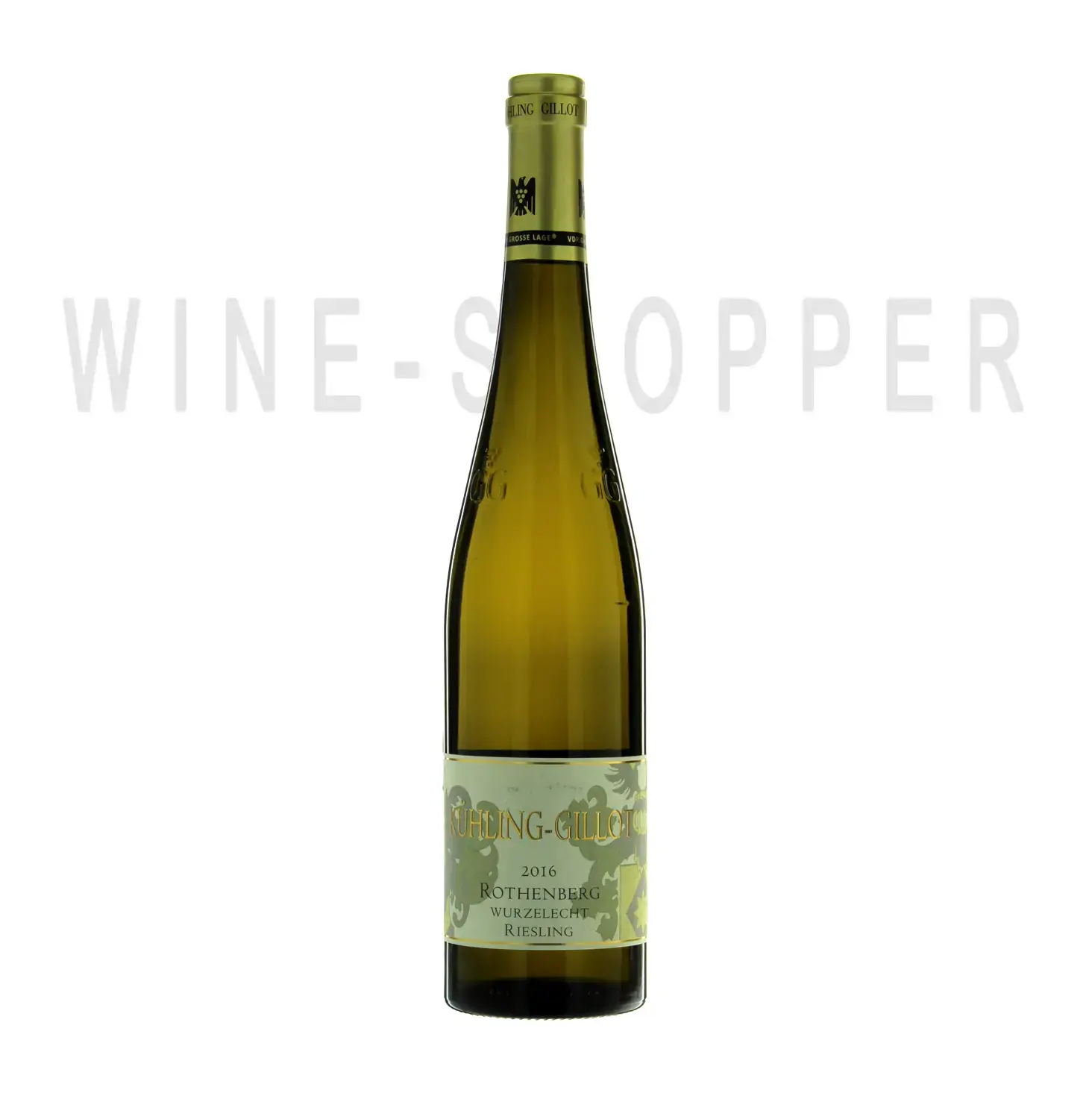 Вино Kühling-Gillot Nakhenheim Rothenberg Vurzlecht Riesling Trocken Qualitätswein Rheinhessen 2017 0.75 л