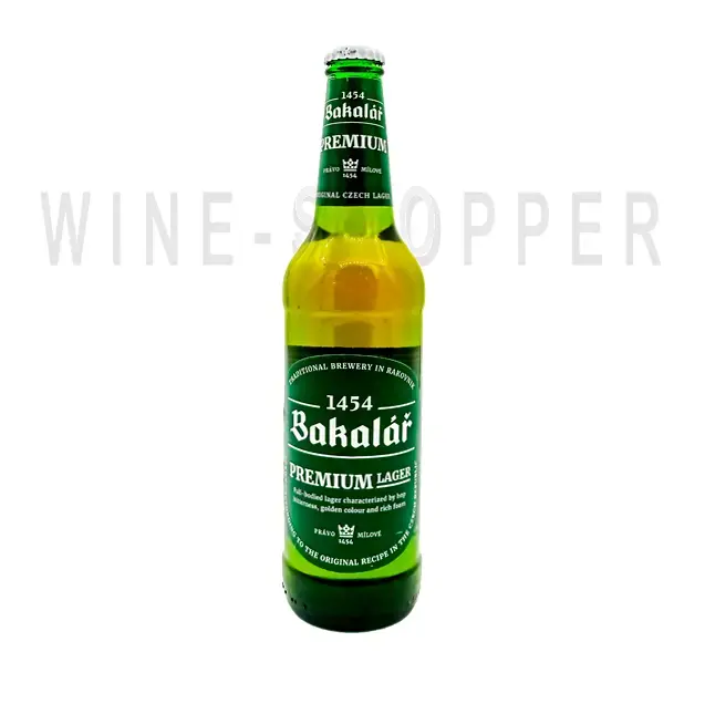 Пиво Bakalar Svetly Lezak 0.5 л