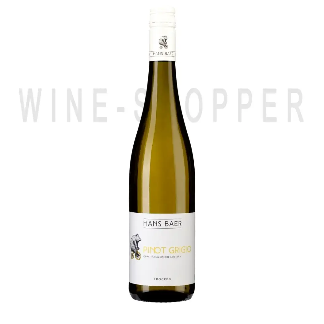 Вино Hans Baer, Pinot Grigio 2019 0.75 л