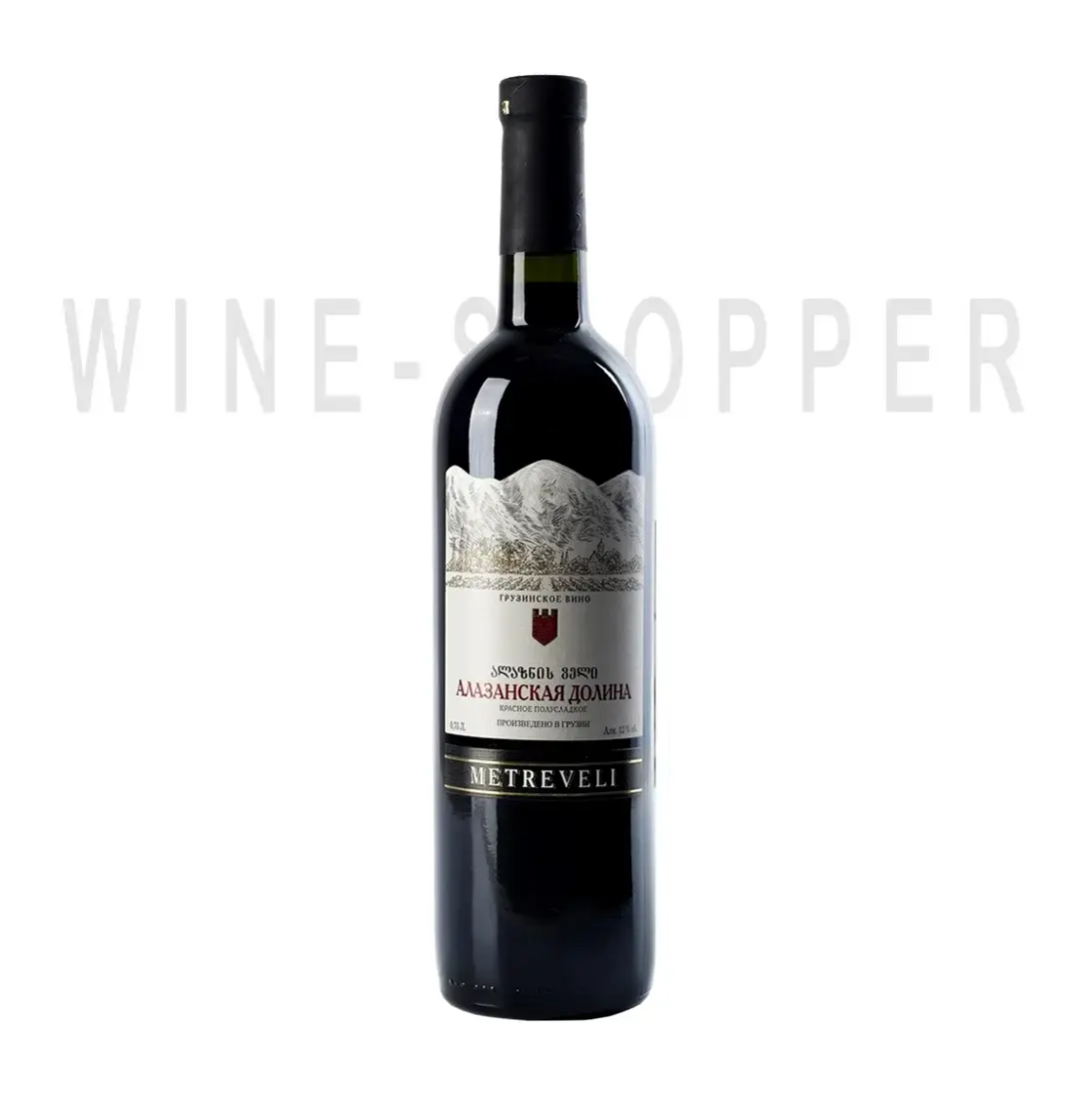 Вино Metreveli, Alazany valley Red semi-sweet 2019 0.75 л