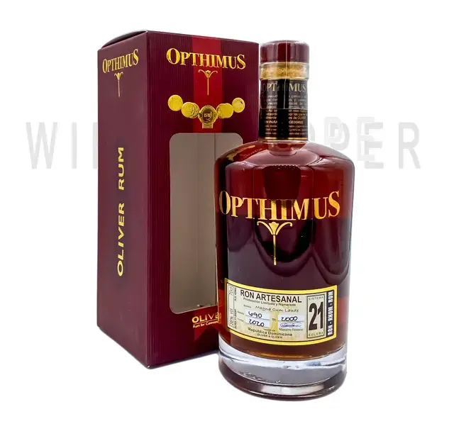 Ром Opthimus 21 Anos, gift box 0.7 л