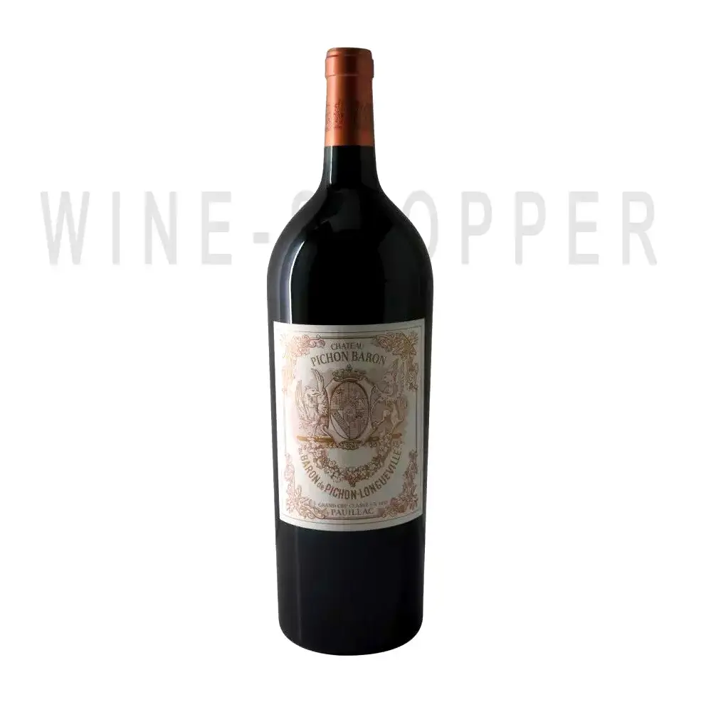 Вино Chateau Pichon Longueville Baron, Pauillac AOC 2-eme Grand Cru Classe 2010 1.5 л