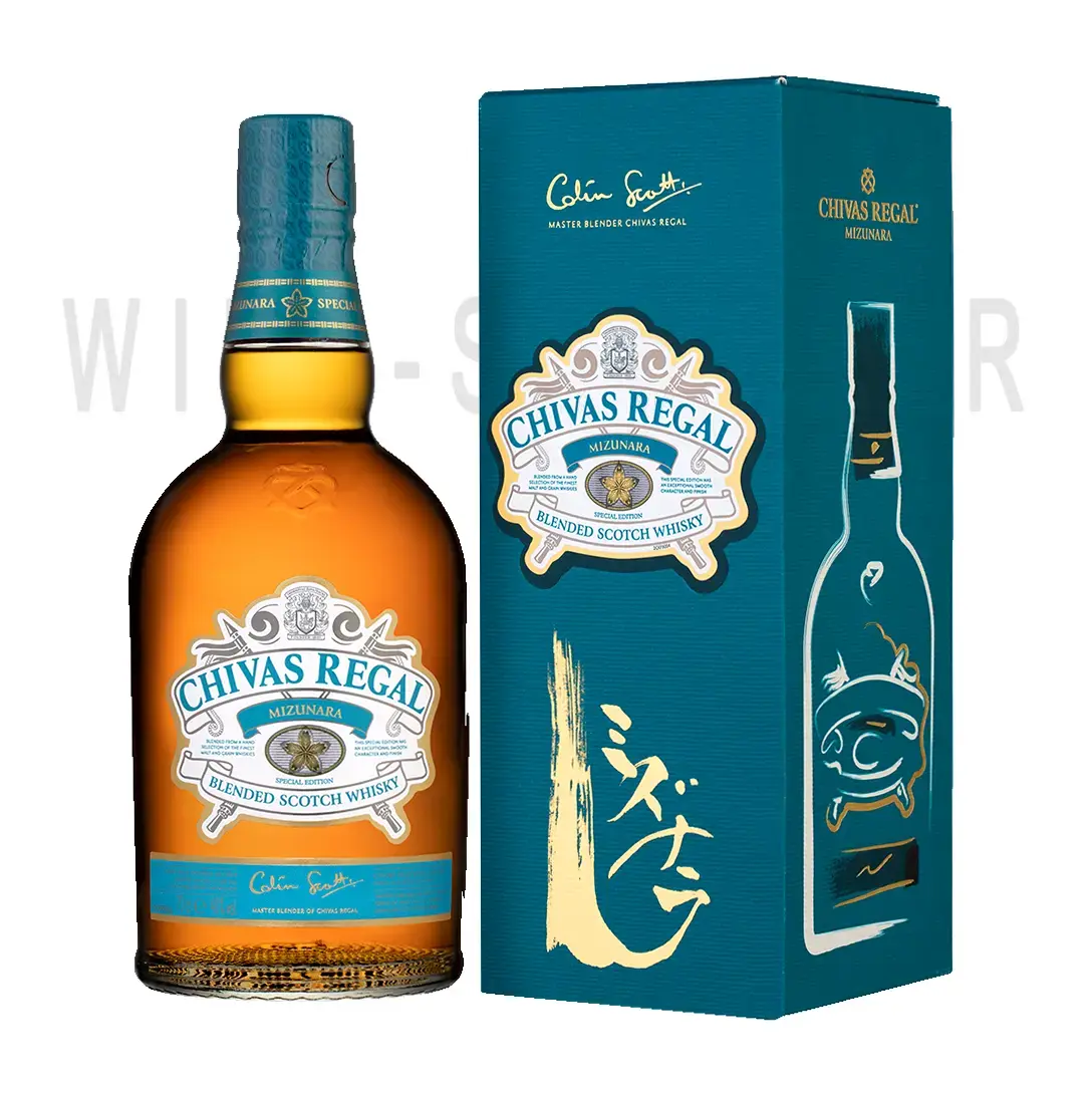 Виски Chivas Regal Mizunara, gift box 0.7 л