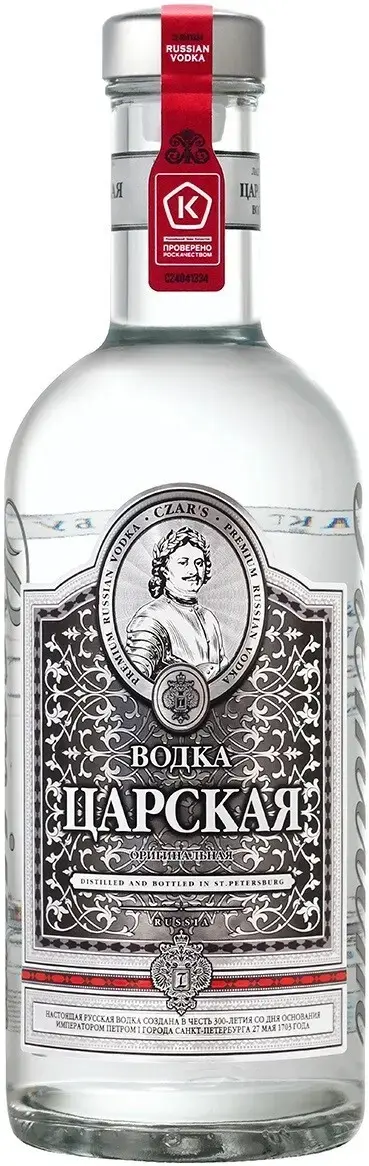 Водка Царская Оригинальная 0.7 л
