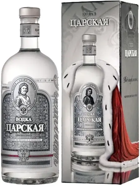 Водка Царская Оригинальная, в подарочной упаковке, 1.75 л