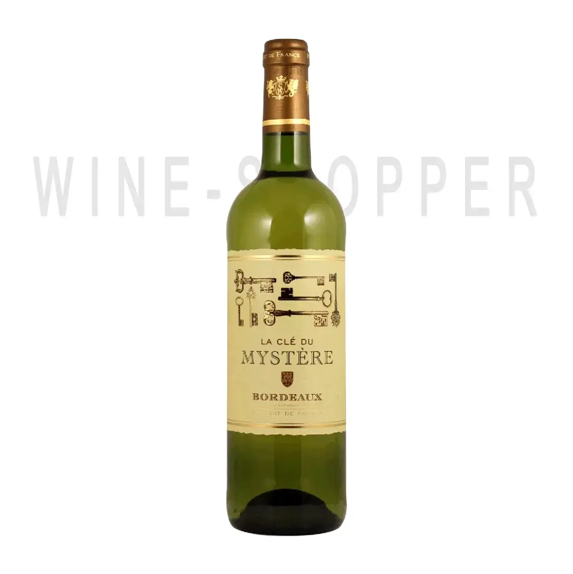 Вино La Cle du Mystere Blanc, Bordeaux AOC 2019 0.75 л