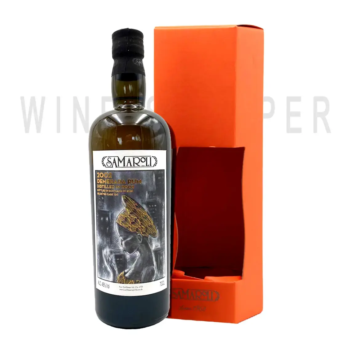 Ром Samaroli, Demerara, 2002, gift box 0.7 л