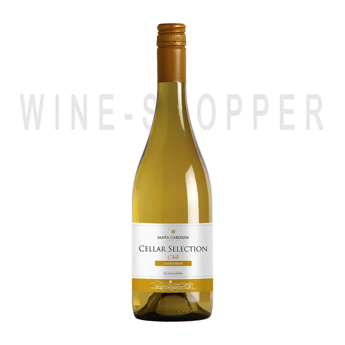 Вино Santa Carolina, Cellar Selection Chardonnay 2019 0.75 л