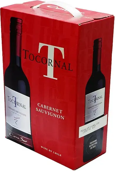 Вино Cono Sur, Tocornal Cabernet Sauvignon, Central Valley DO 2014 3 л