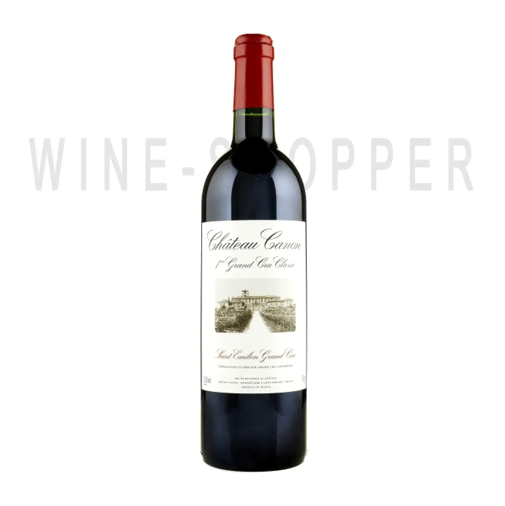 Вино Chateau Canon Saint Emilion AOC 1er Grand Cru Classe B 1989 0.75 л