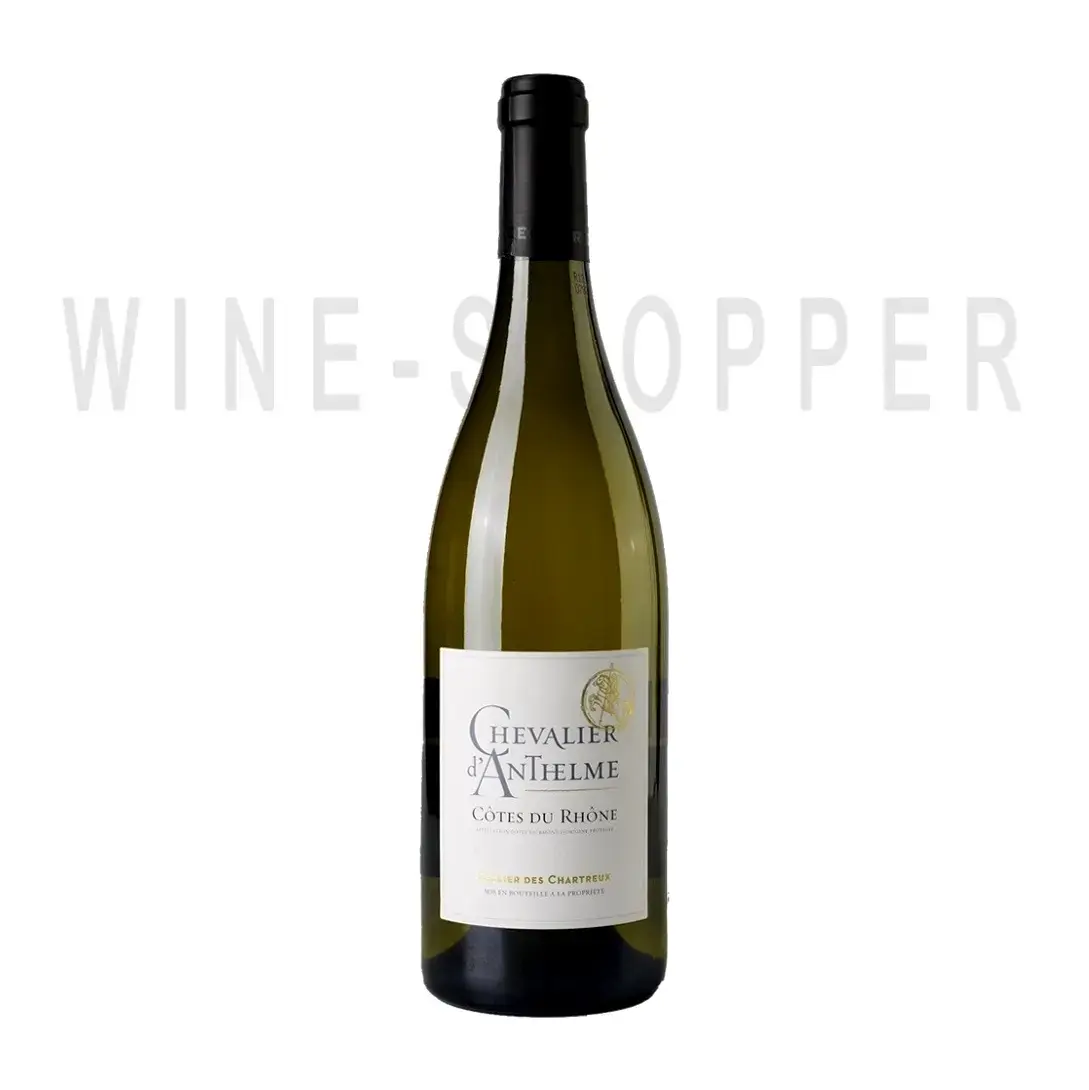 Вино Cellier des Chartreux, Chevalier d'Anthelme Blanc, Cotes du Rhone AOP 2019 0.75 л