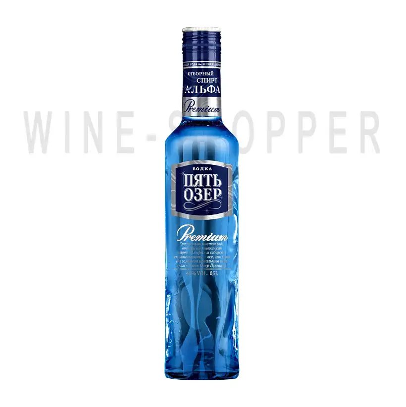 Водка Five Lakes Premium 0.5 л