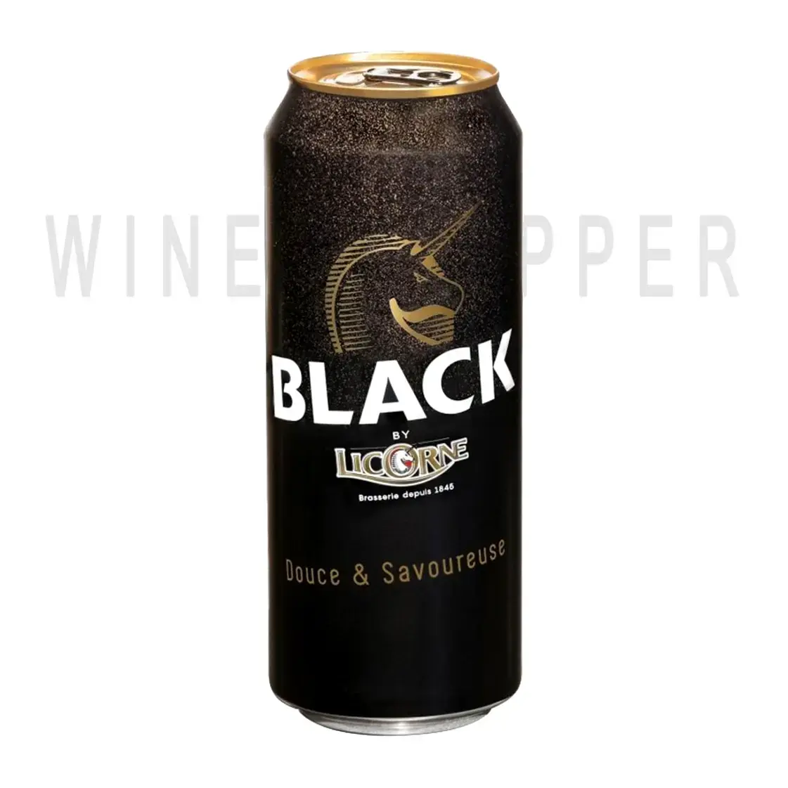 Пиво Licorne Black, in can 0.5 л