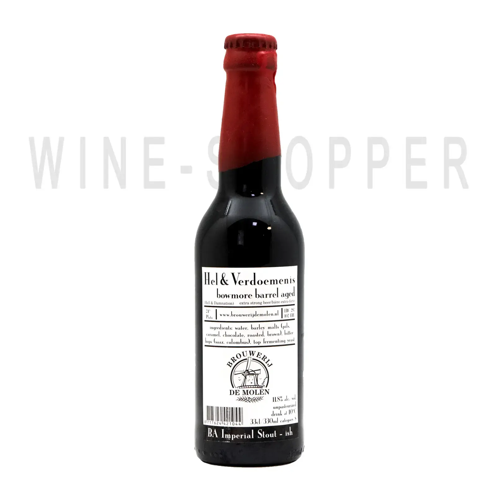 Пиво De Molen, Hel & Verdoemenis Bowmore BA 0.33 л