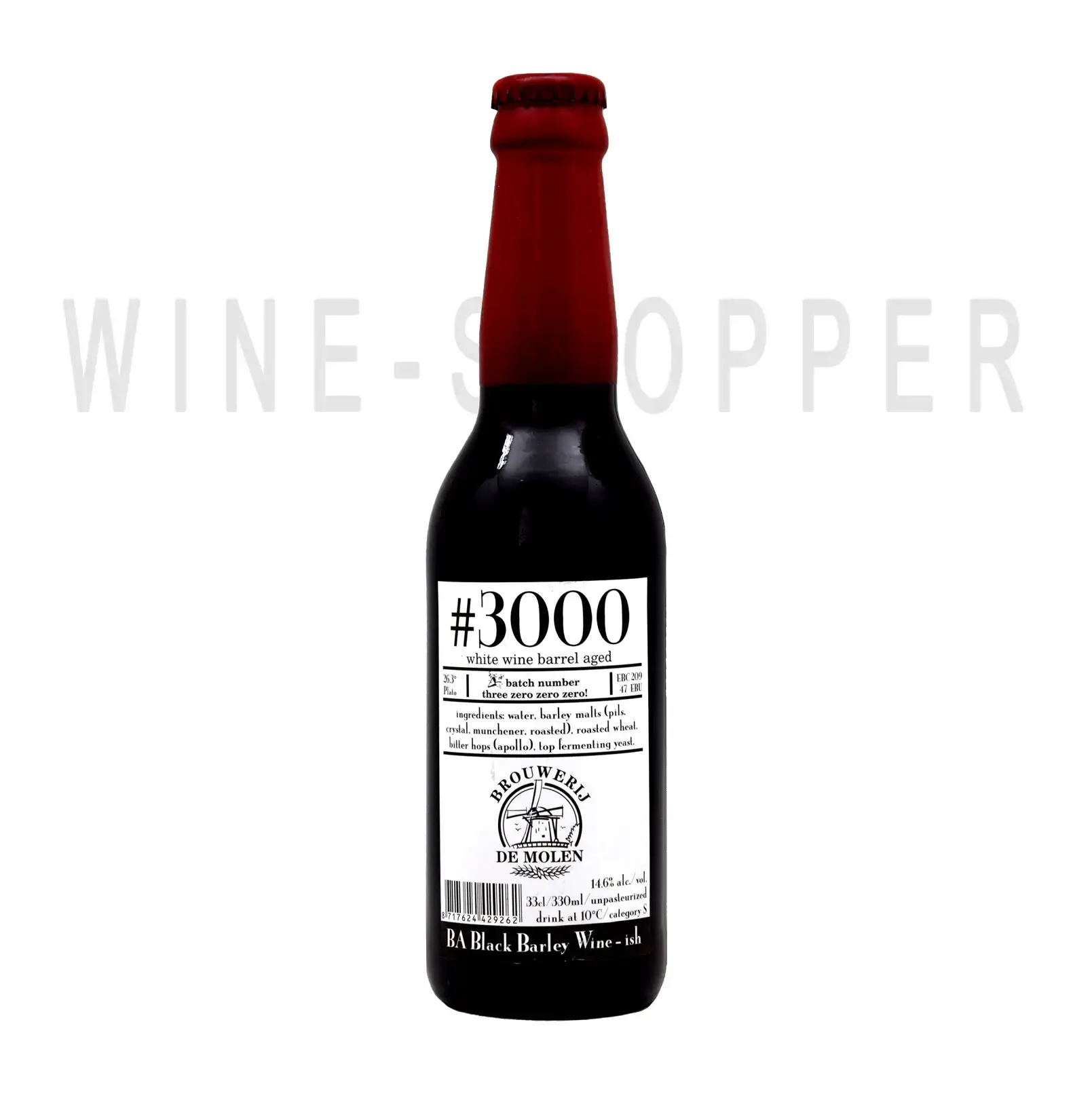 Пиво De Molen, #3000 White Wine BA 0.33 л