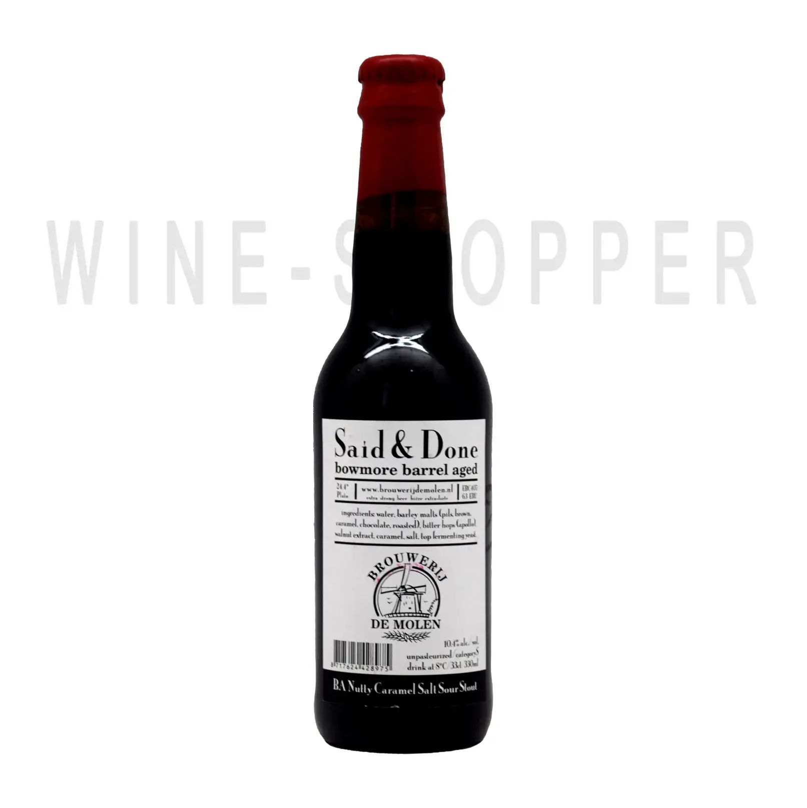 Пиво De Molen, Said & Done Bowmore BA 0.33 л