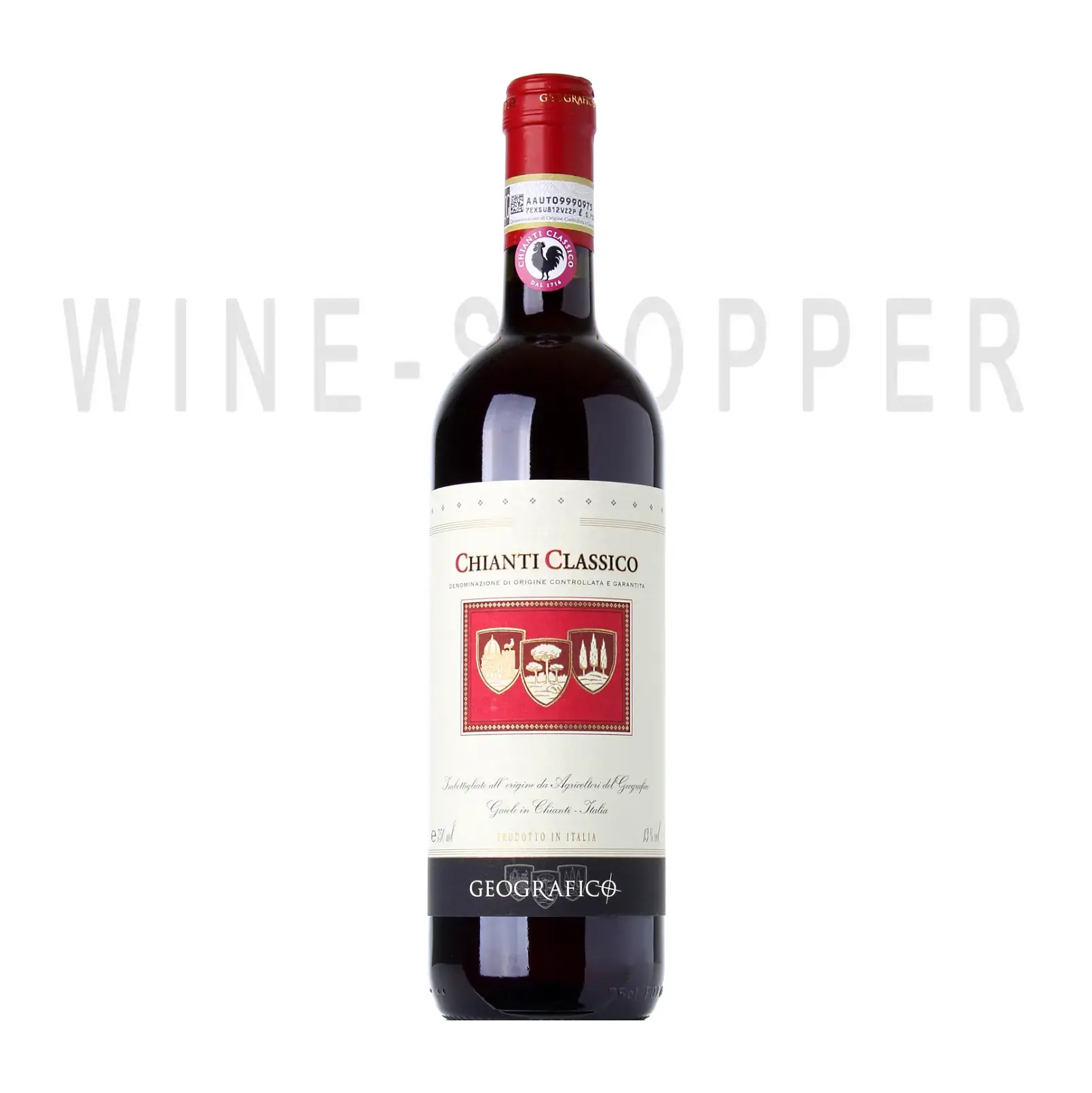 Вино Geografico, Chianti Classico DOCG 2018 0.75 л