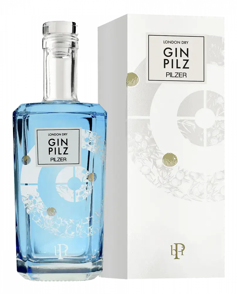 Джин Pilzer, GinPilz Dry Gin, gift box 0.7 л